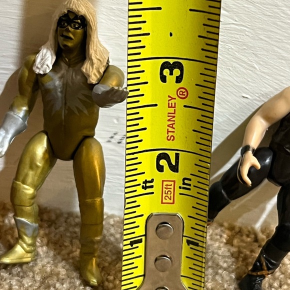 WWE Micro 2" Mini Wrestling Figures 2006 Golddust Mankind Johnson - Picture 2 of 2